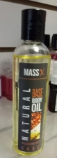 Массажное масло  Base Миндальный орех 100мл MassX